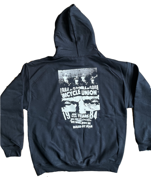 Bicycle Union 1984 pull over hooded sweat