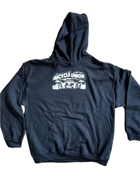 Bicycle Union 1984 pull over hooded sweat